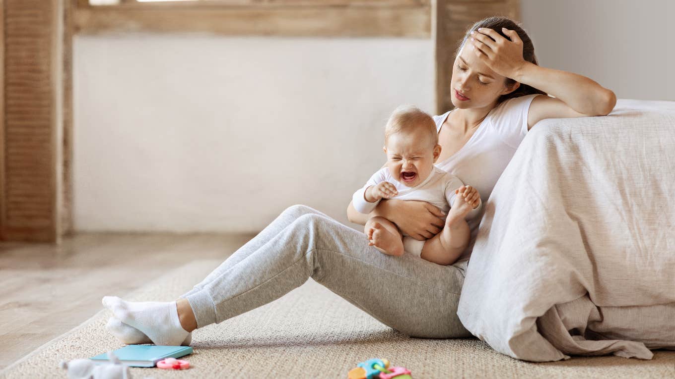 mom regrets having a child
