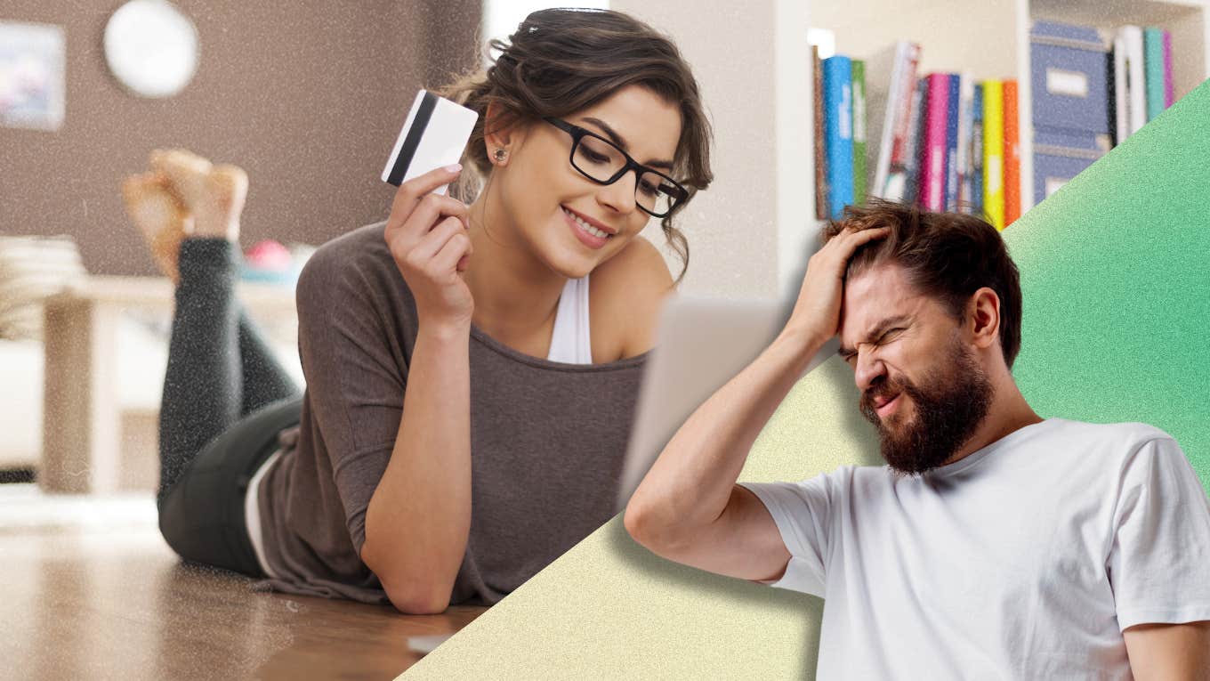 Mom Who Received No Mother's Day Gift Because Her Husband Was 'Too Tired' Takes His Card & 'Fines' Him mom using husband's credit card to online sjop and upset man
