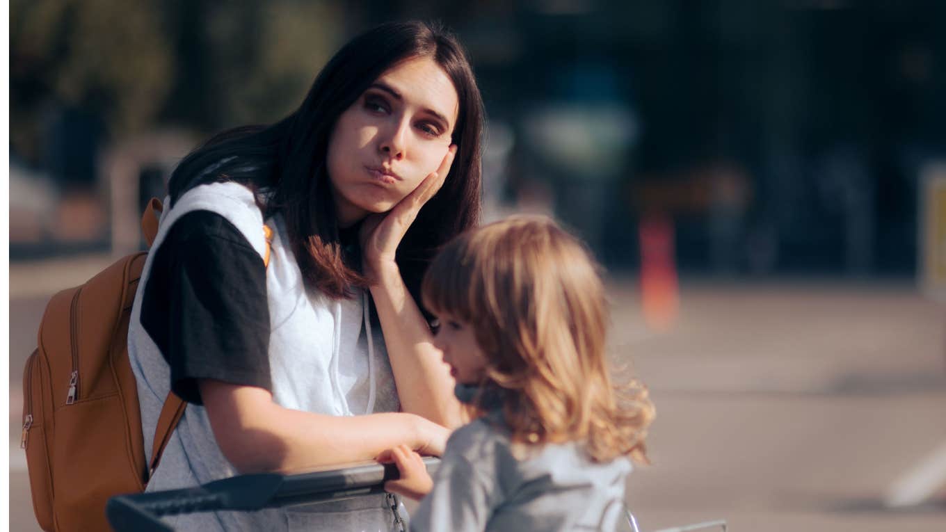 Mom In The Trenches Shares The 8 Signs That You're Parenting In Survival Mode Mom 'In The Trenches' Shares The 8 Signs That You're Parenting In Survival Mode