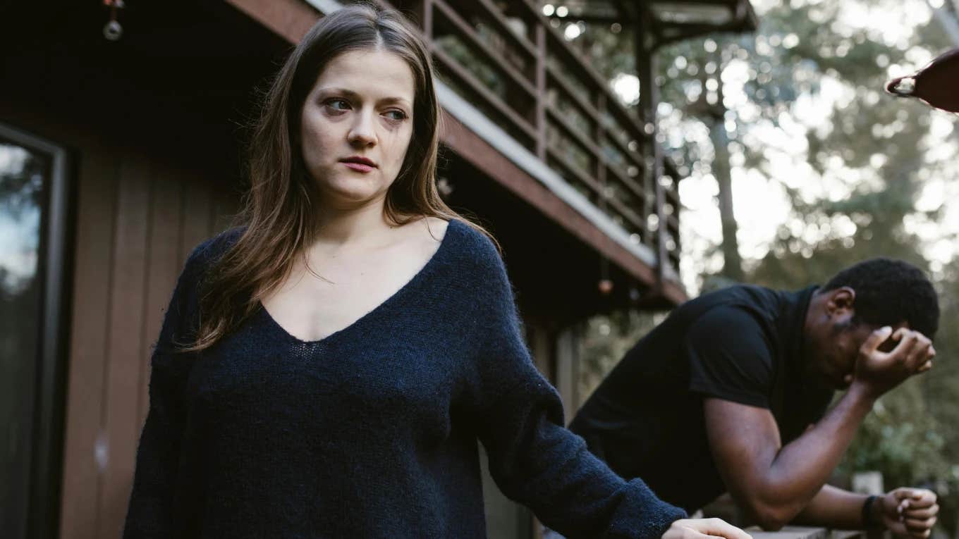 Mom Who Feels Trapped Wonders If She Should Leave Her Husband After His Emotional Affair Husband and wife fighting after husband had an emotional affair