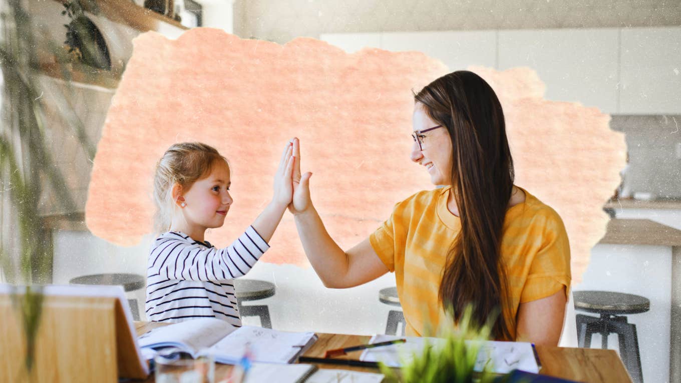 Calming an anxious child