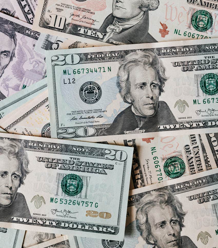 pile of cash