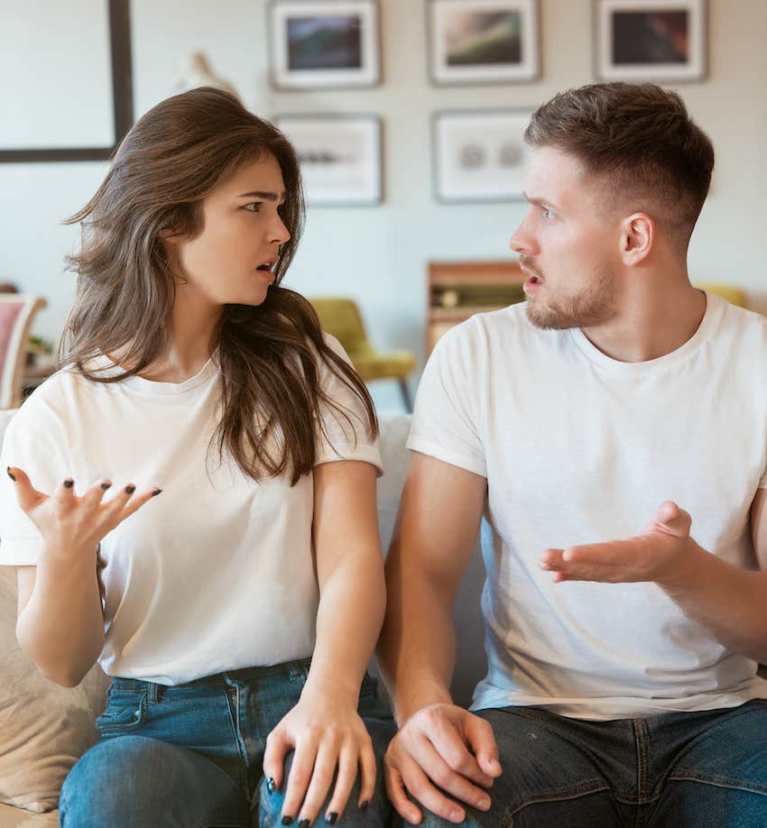 Couple trying to communicate without making it worse
