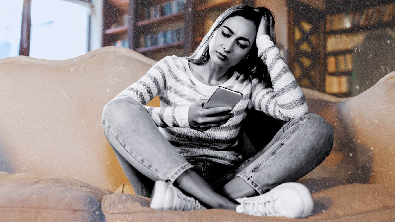 a sign it's safe to reconnect with a parent you've distanced yourself from Woman deciding if its safe to reconnect with a parent that is estranged