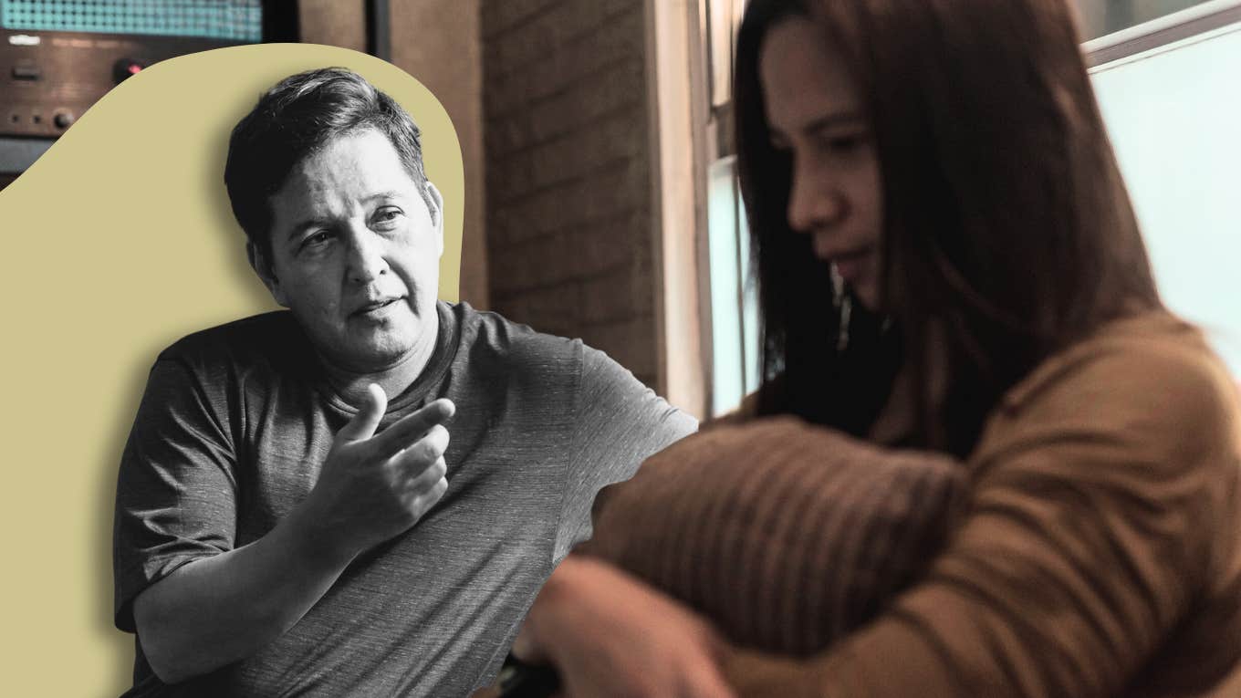 Subtle Signs You're In Love With A Misogynistic Man Misogynistic Man belittleing woman