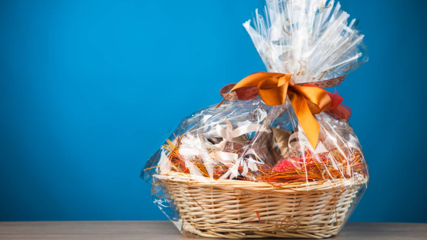teacher, gift, gift basket 