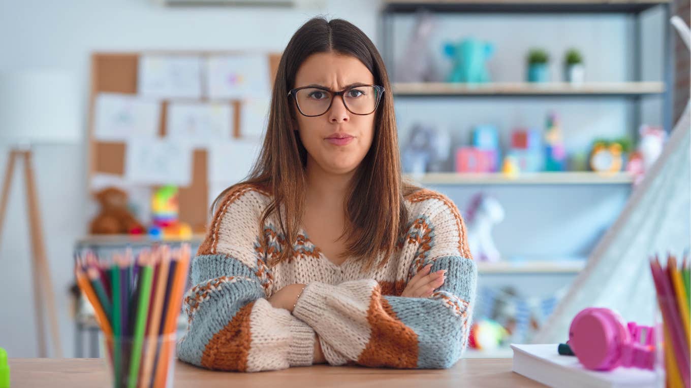 teacher angry her school includes non-teachers in teacher appreciation week