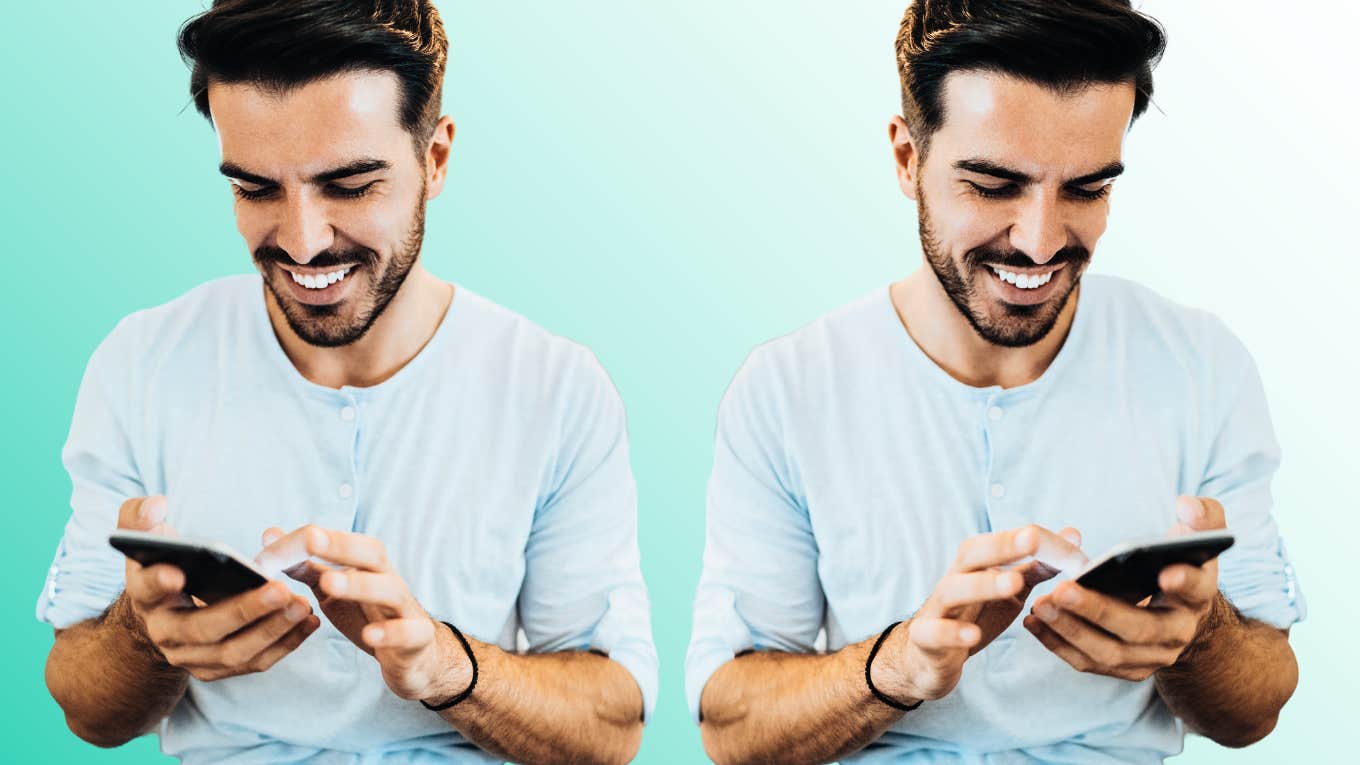 The Texts You Should (And Shouldn’t) Send After A Breakup With Your Ex Man sending text