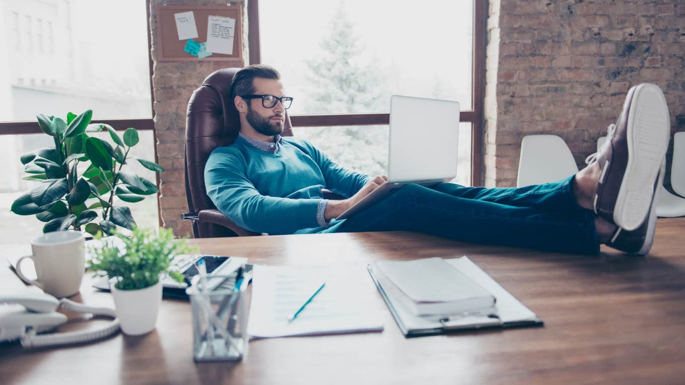 Man working in office