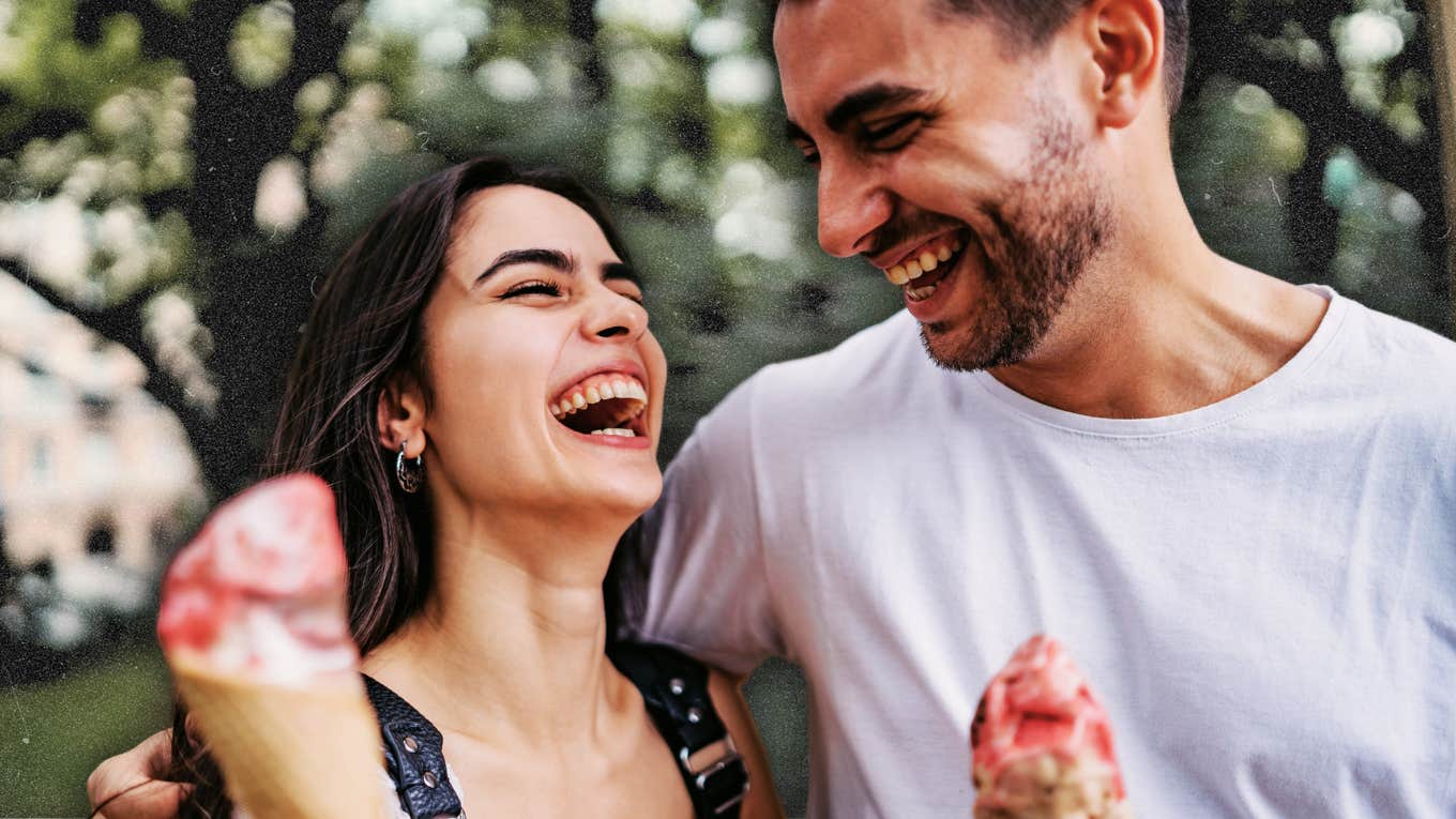 Couple bringing romance back into their relationship