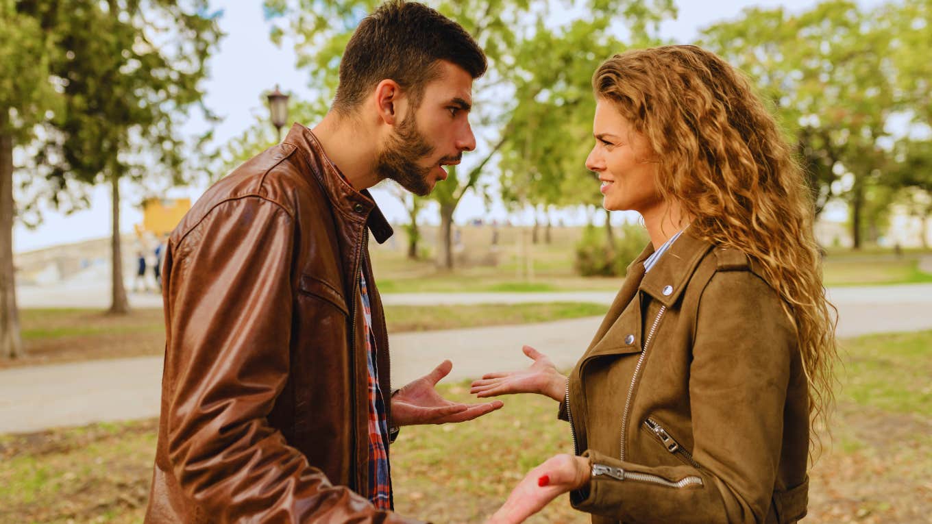 couple fighting