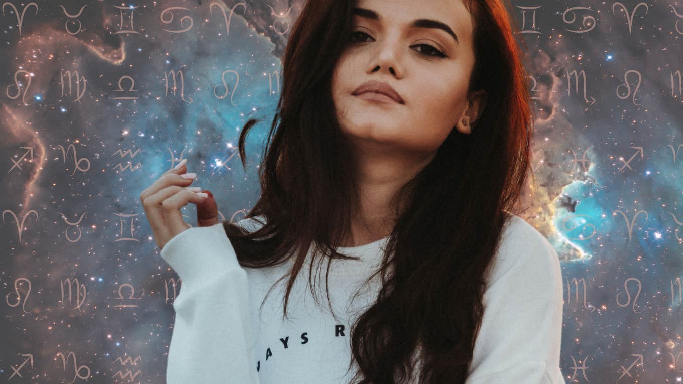 What Each Zodiac Sign Struggles With Most In Relationships woman struggling in relationship and zodiac sign