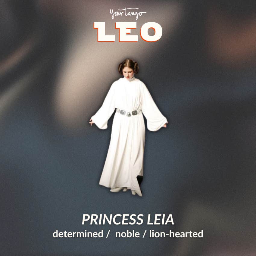 leo zodiac sign star wars character princess leia