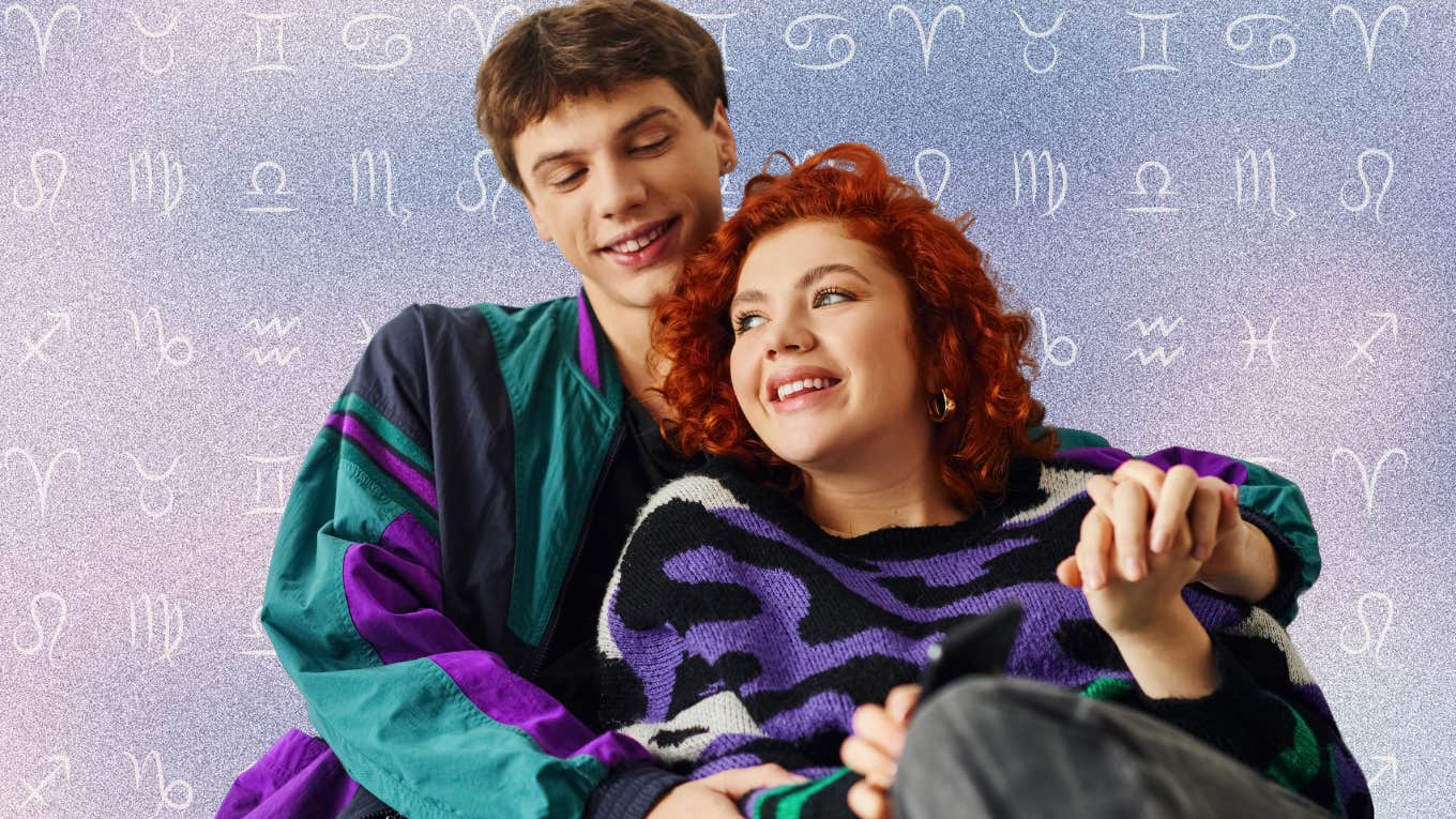 happy couple and zodiac signs on may 27