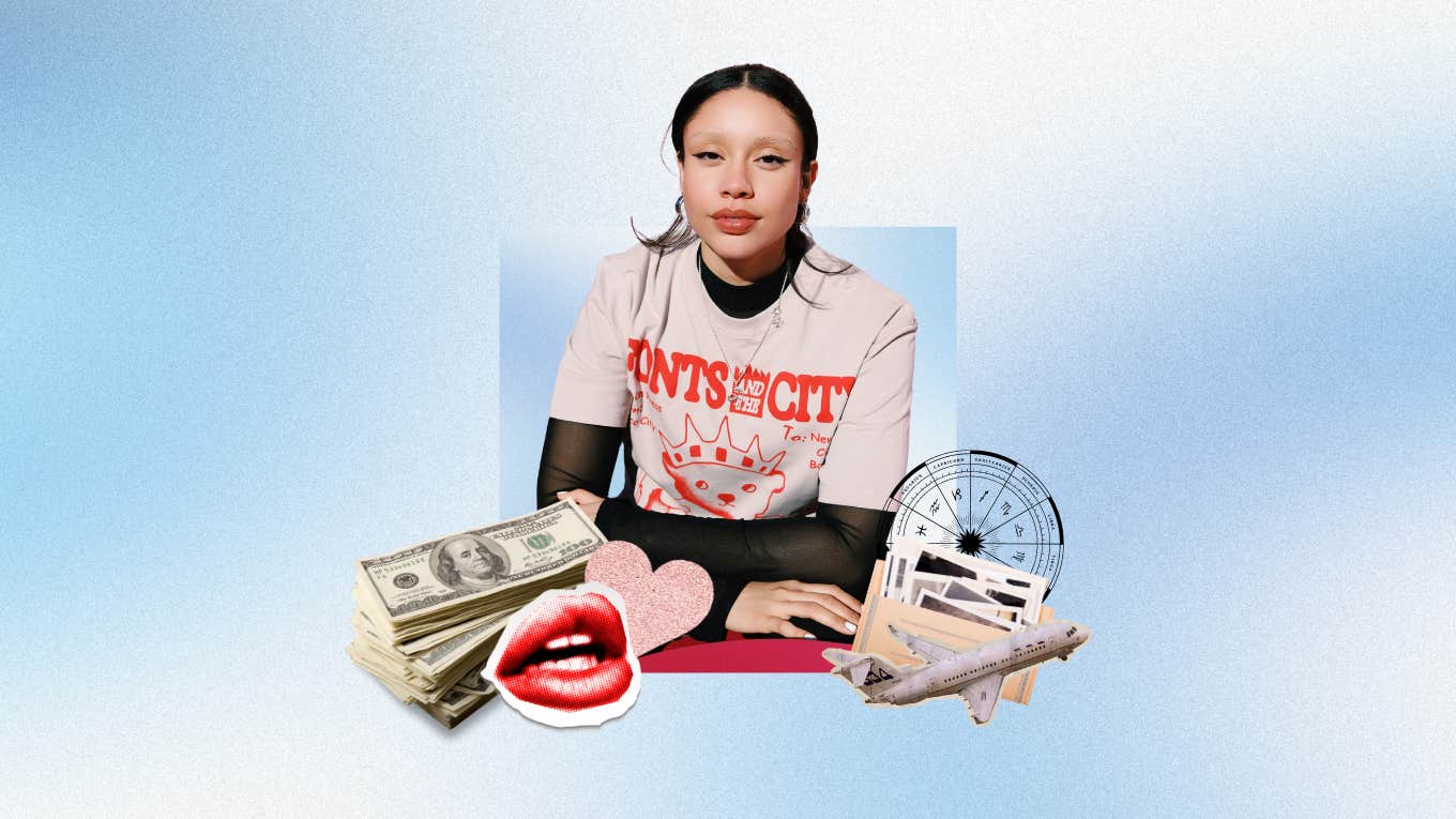 woman experiencing abundance june 2024