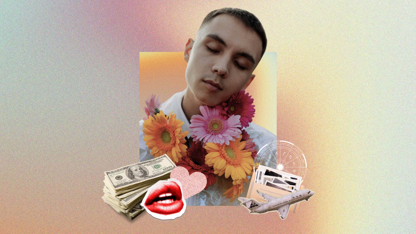man experiencing abundance on may 27