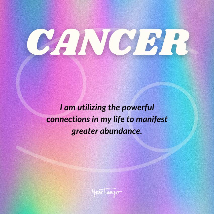 cancer abundance affirmation may 17, 2024