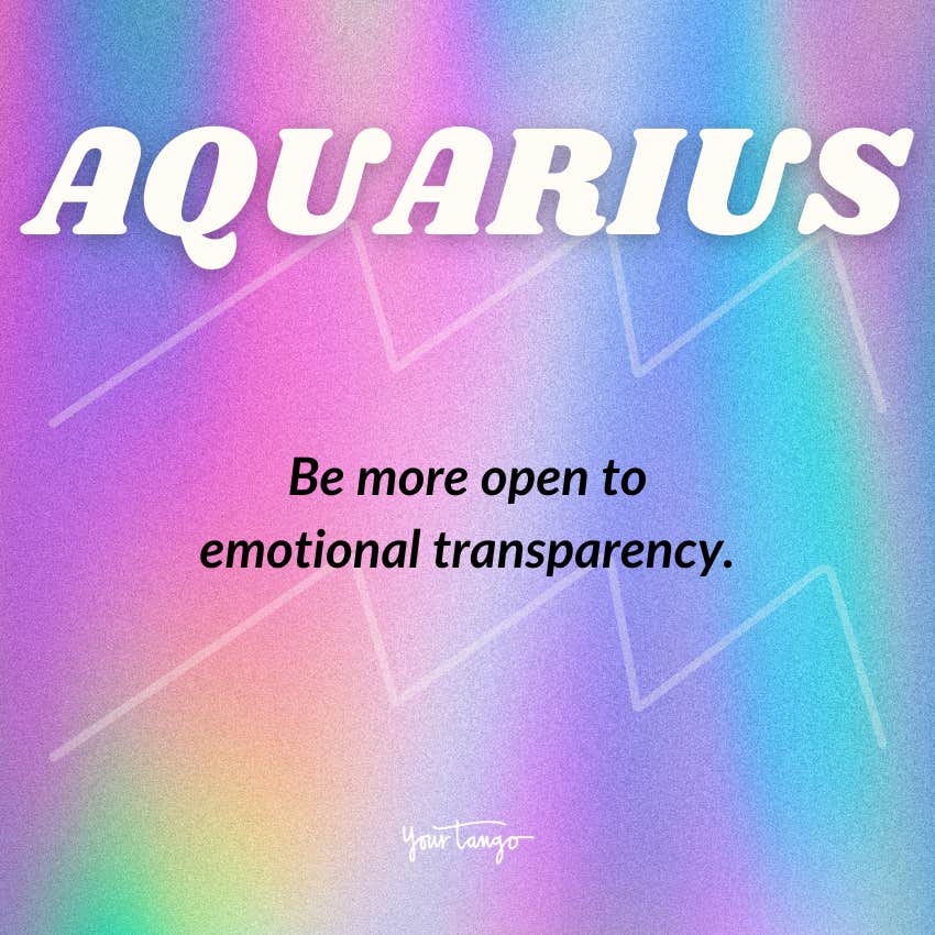 aquarius sign from the universe july 2024