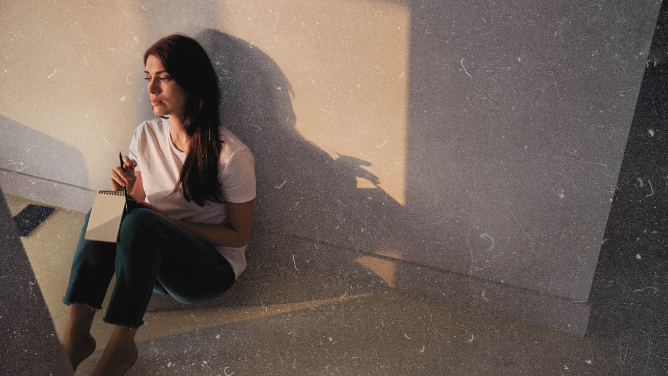 Reasons Your Fear Of Being ALONE Actually REPELS Men Woman sitting alone in her house