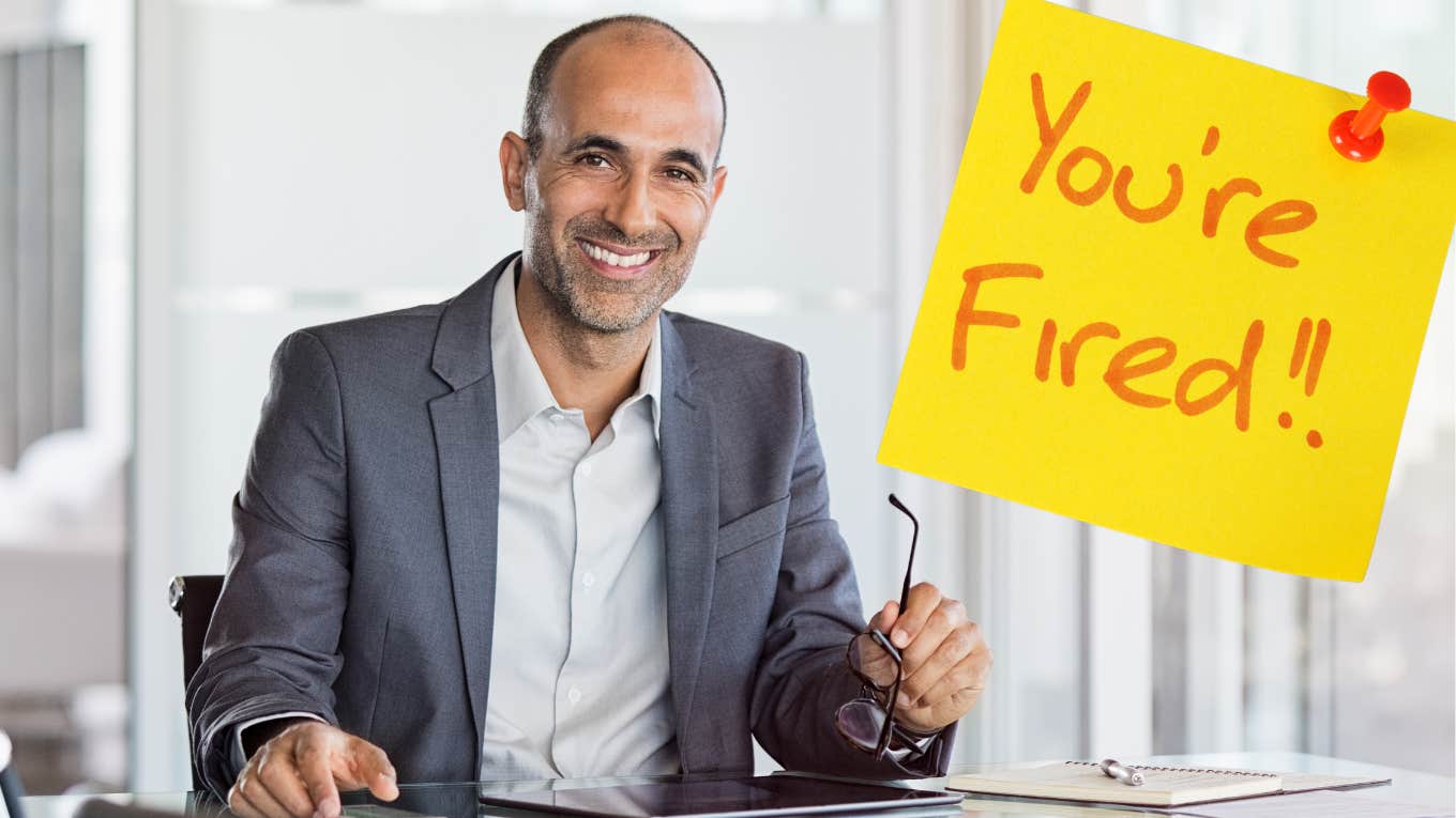 Boss Marks Having Fired His First Employee With LinkedIn Post About Leadership boss happy about firing someone
