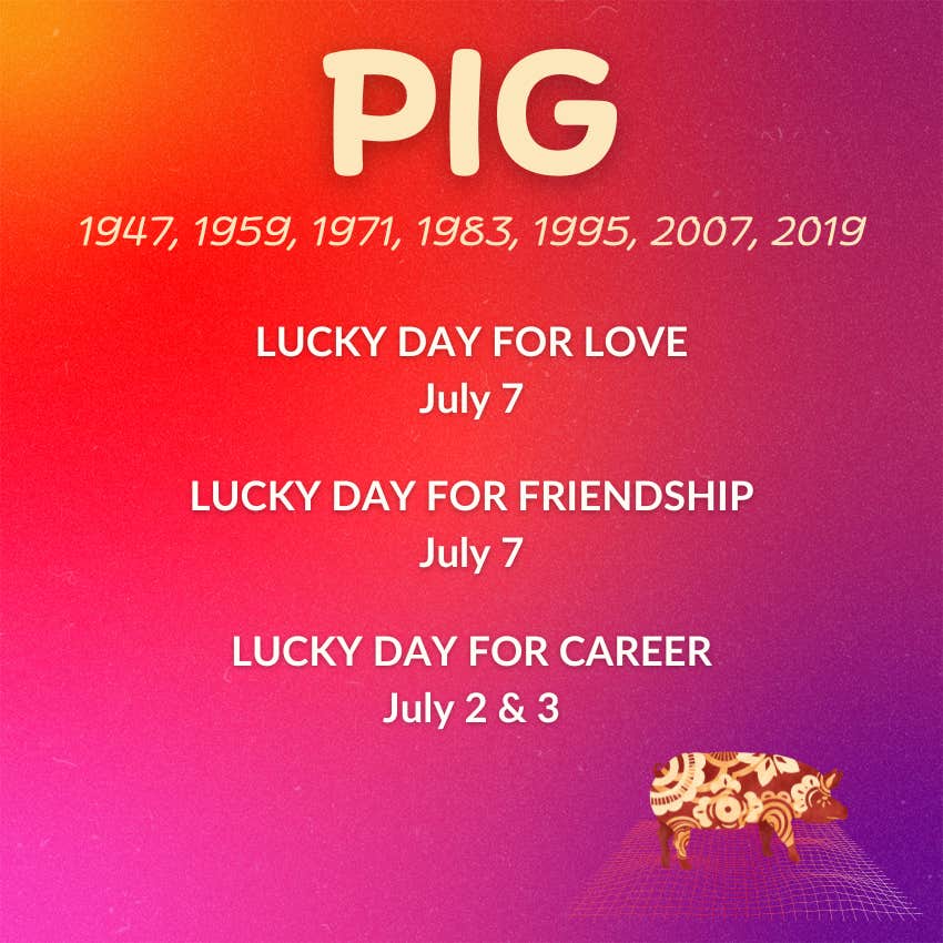 Each Chinese Zodiac Sign's Weekly Horoscope From July 1 - 7, 2024