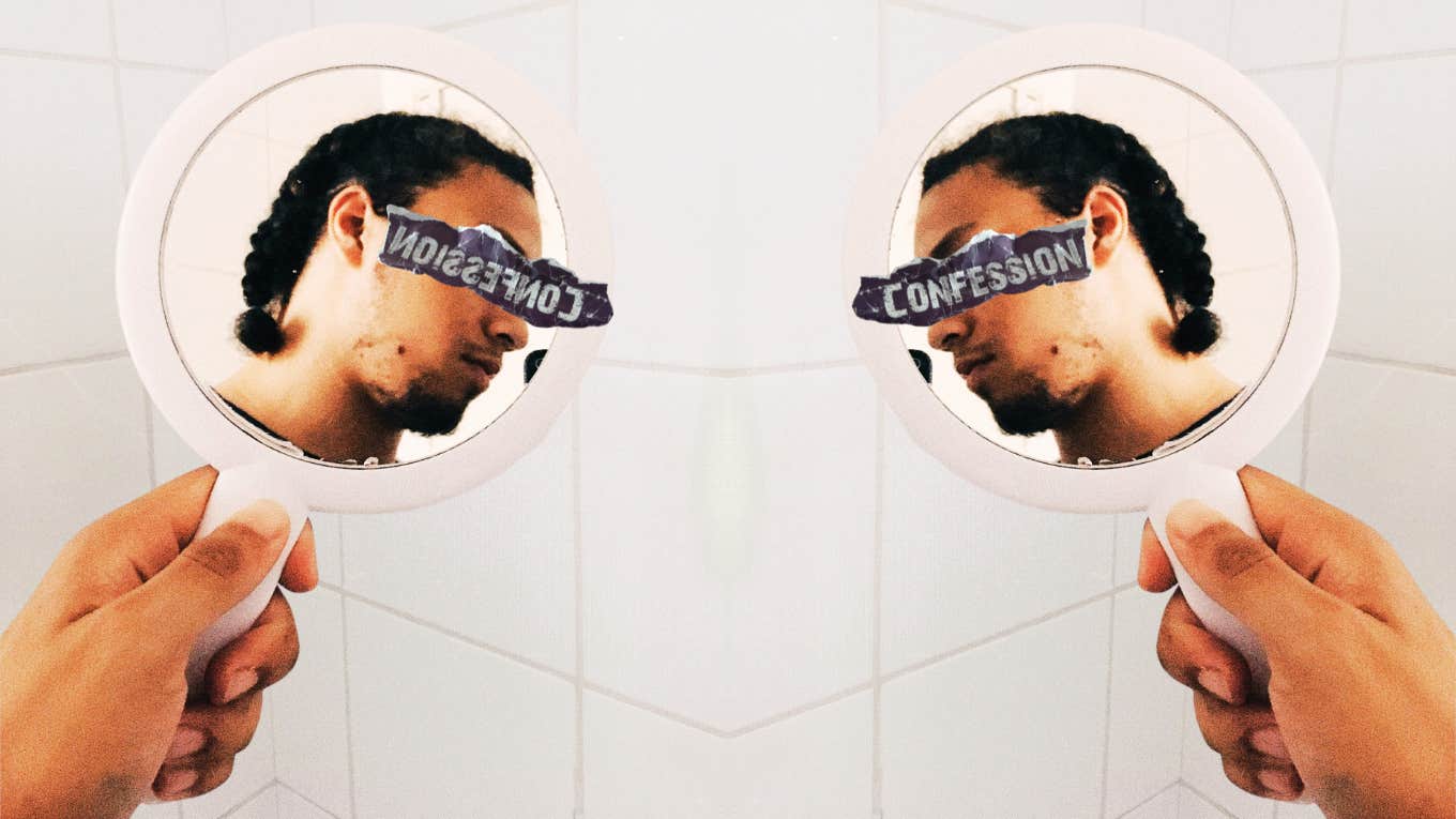 How I Learned To Stop Being A Narcissist Confessions of a recovering narcissist, taking an honest look at himself in mirror