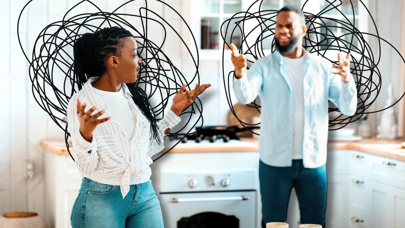 Driving Each Other Crazy? It's In Your DNA (And Other Relationship Advice) Couple driving each other crazy