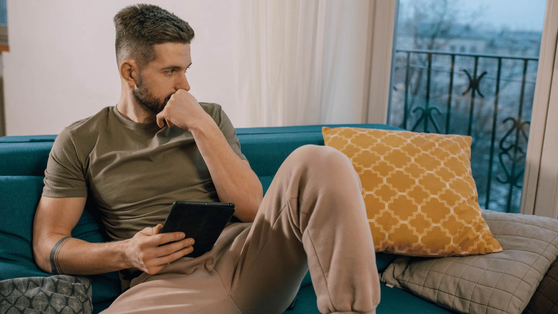 man thinking