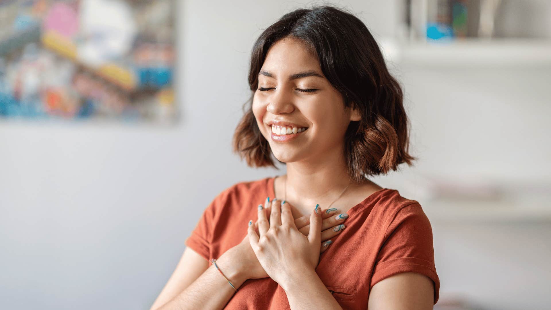 woman believing in destiny and fate