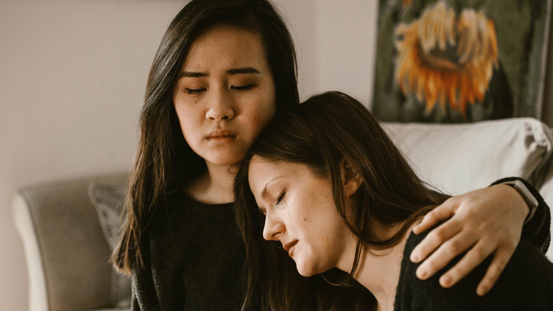empathetic woman