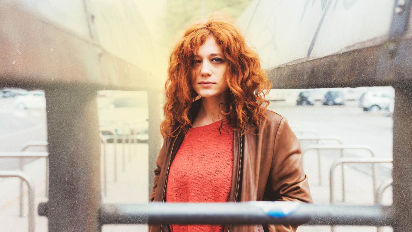 Proactive woman after a toxic breakup