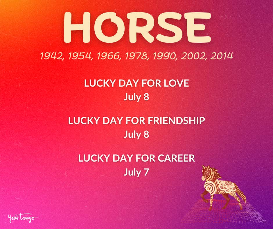 horse july 2024 chinese zodiac horoscope