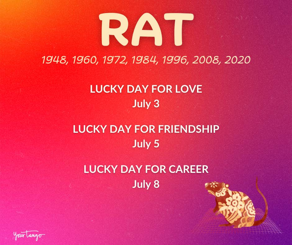 rat july 2024 chinese zodiac horoscope