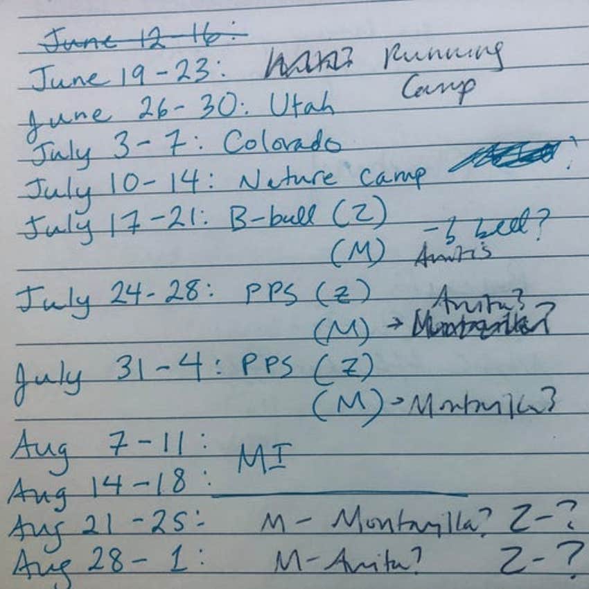 Kerala Taylor's notes for summer 2023