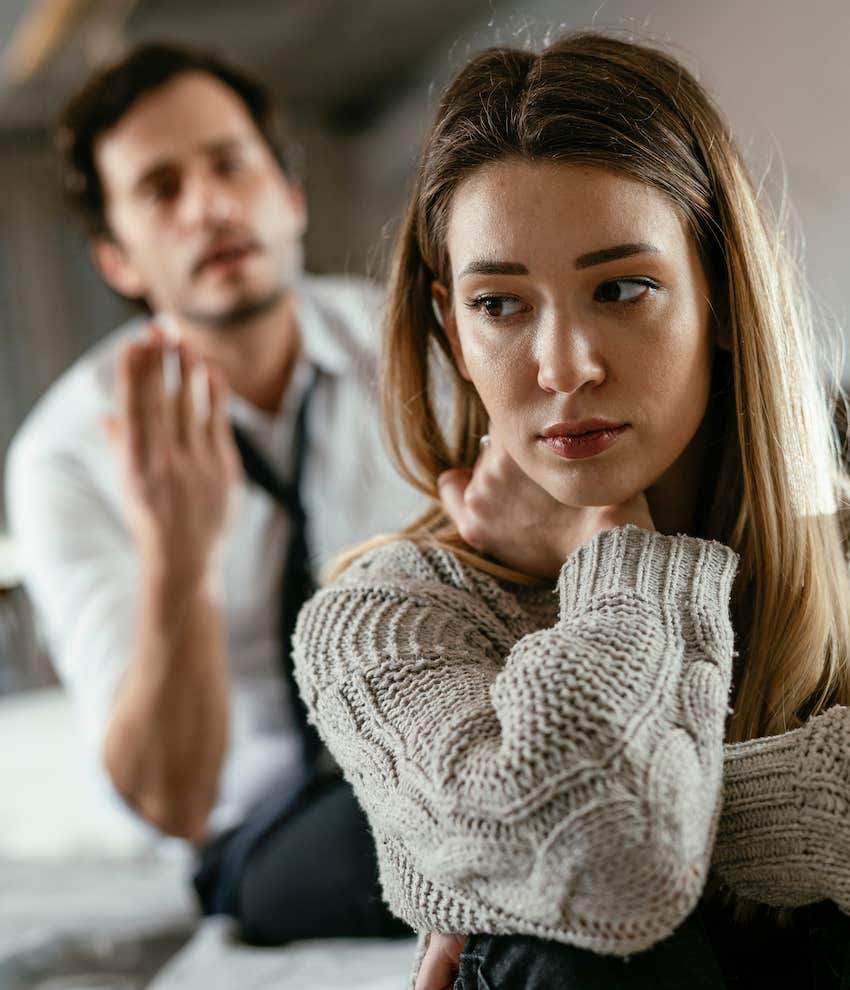 Arguing couple has relationship they need to get out