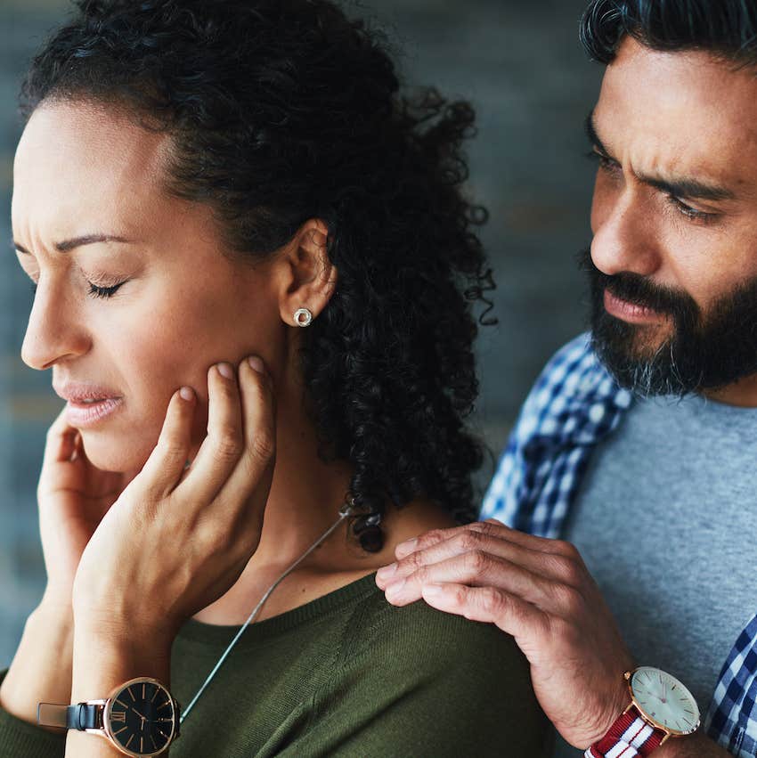 Tense couple wonders if they are settling in the relationship