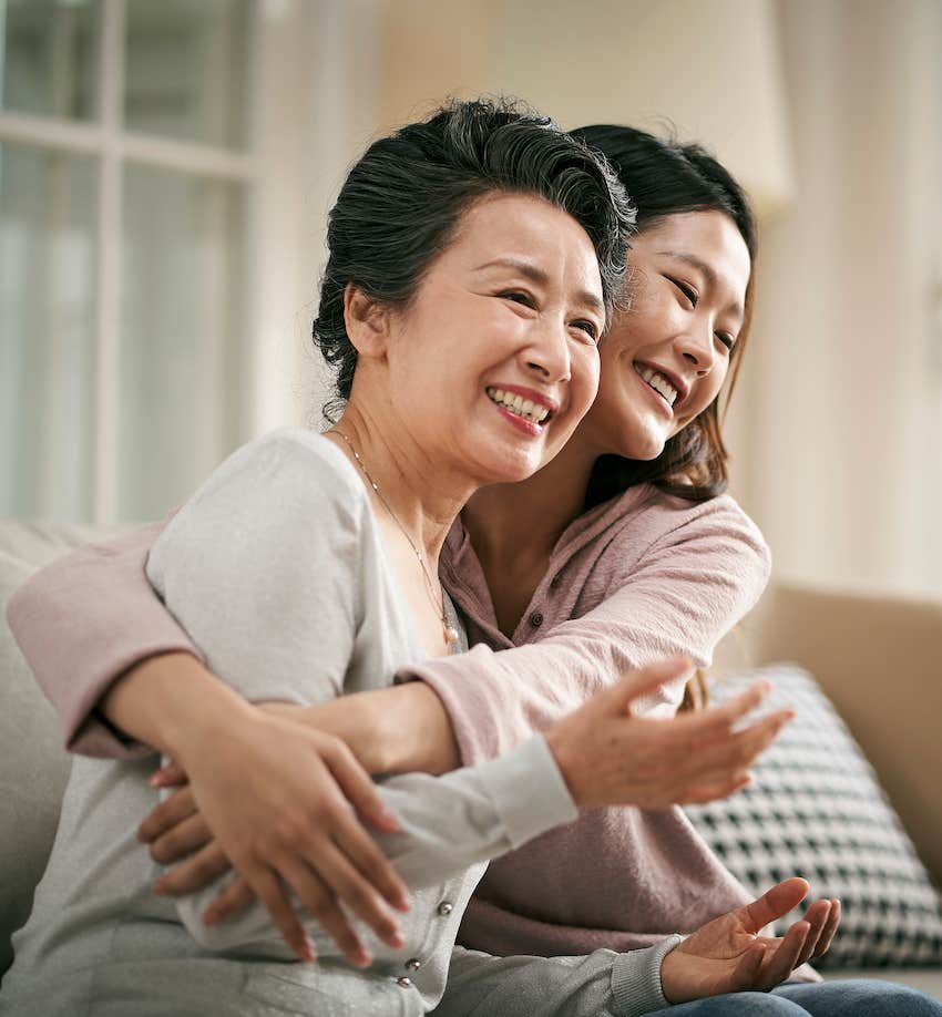 She resolved problem with mother-in-law