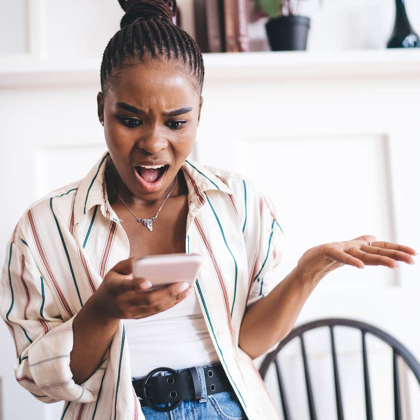 She is shocked at what she found stalking the dude she is dating