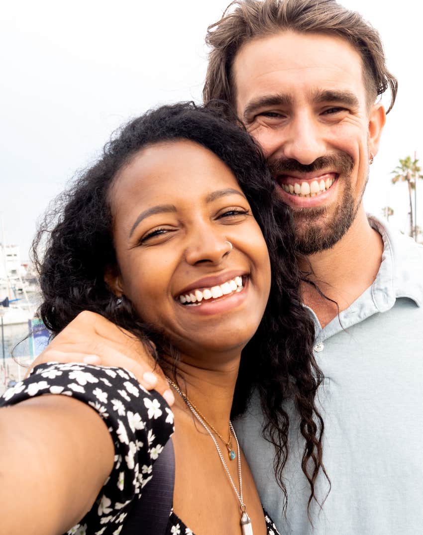 Super happy couple got the butterflies back in their relationship