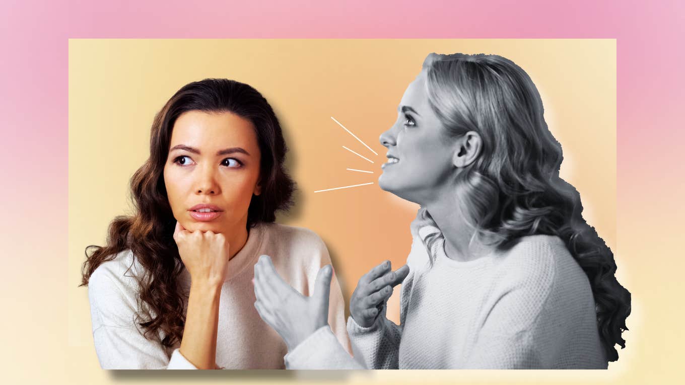 Toxic friend talking about themselves all the time