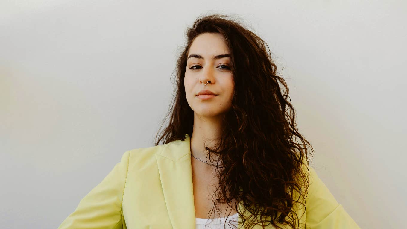 Things Highly Respectable People Never Do powerful woman in yellow suit
