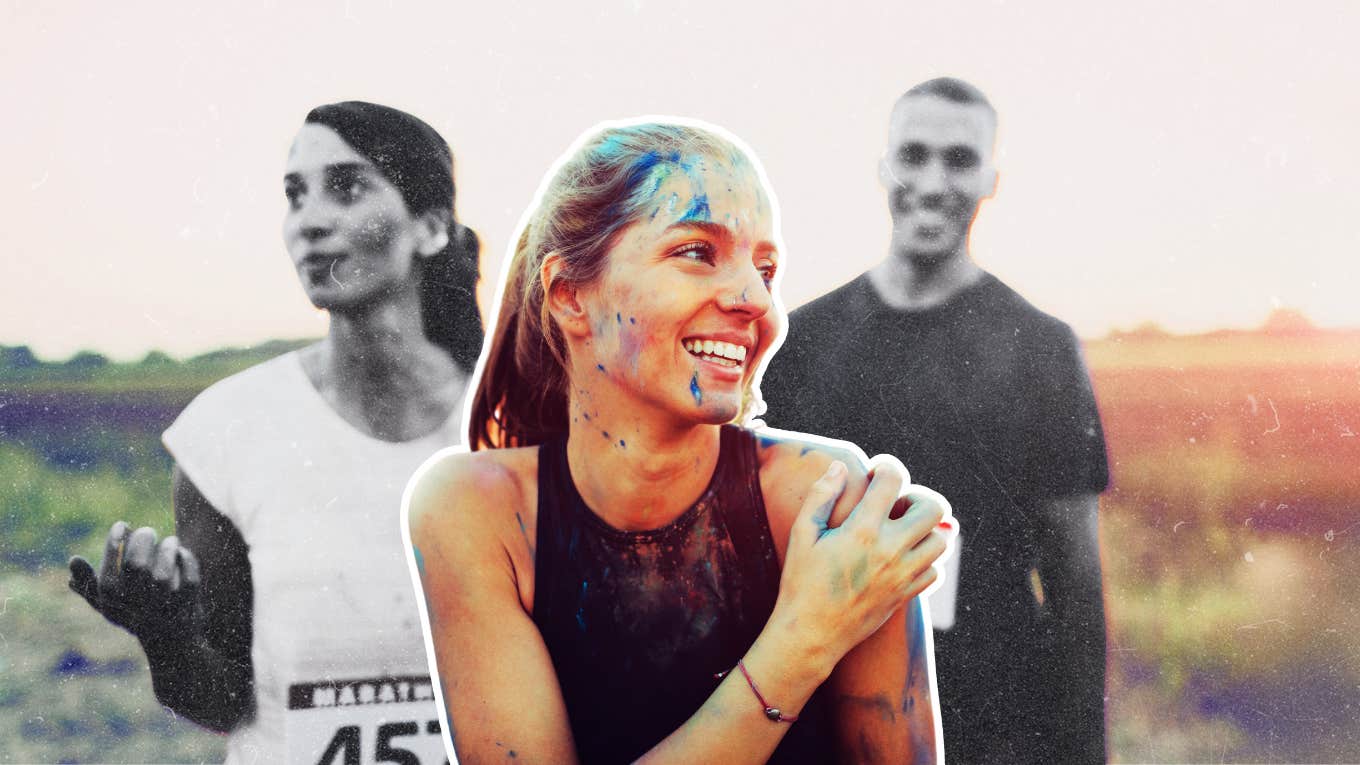 Things You Can Do To Add A Little Spice To Your Life Woman stepping out of her comfort zone and running a 5k, adding spice to life
