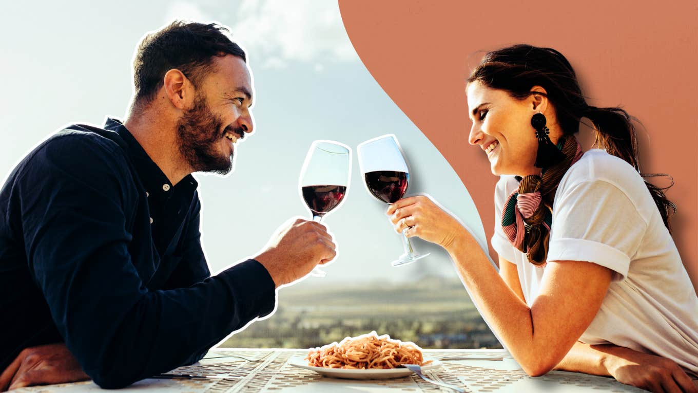 Woman post-divorce dating