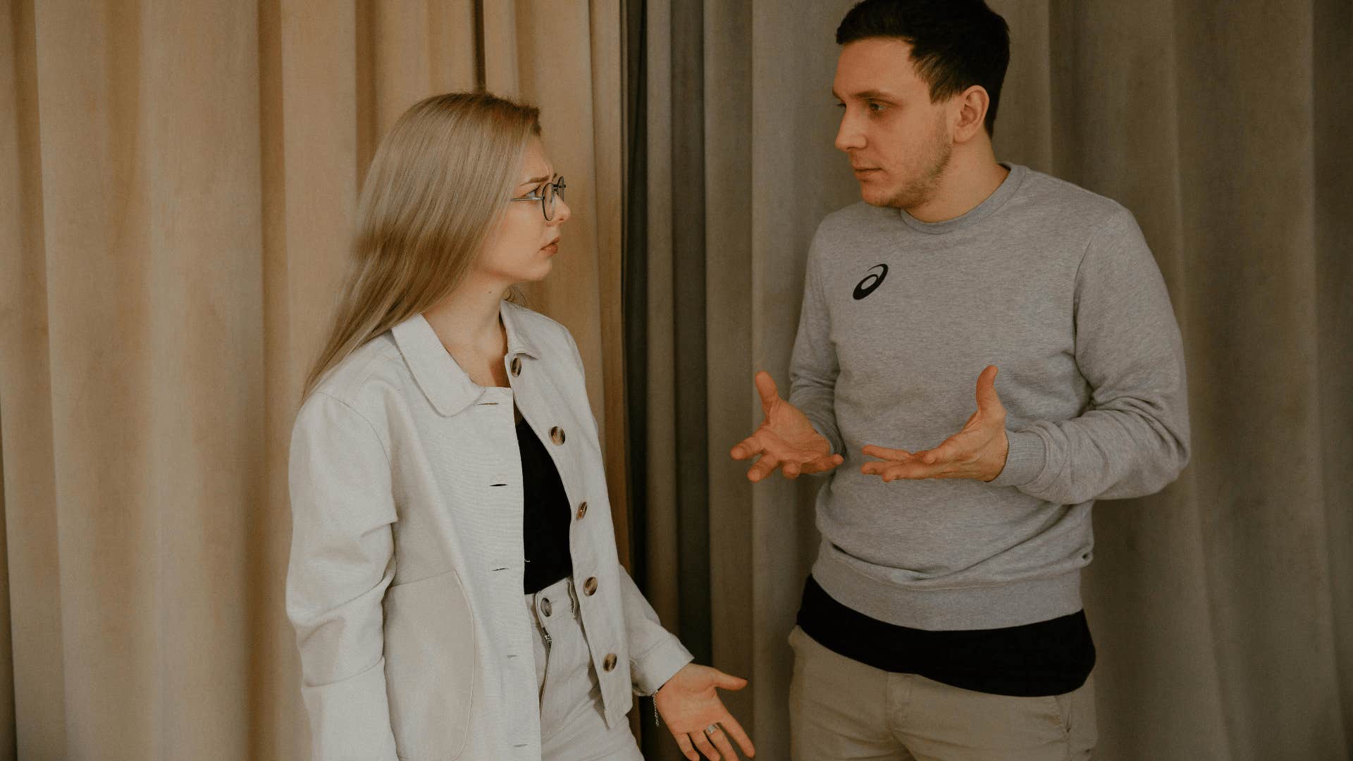 people talking to each other respectfully
