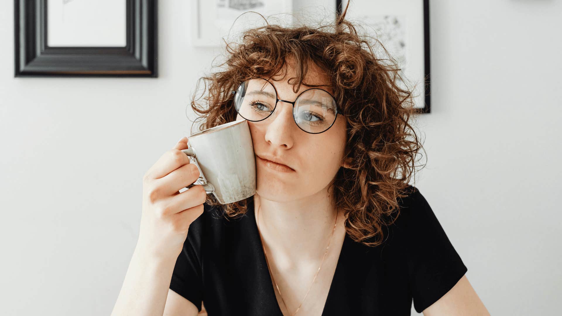 woman thinking about life choices