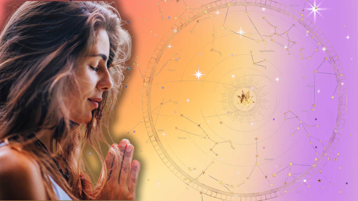 How The Universe Warns Each Zodiac Sign When Their Life Is About To Change spiritual woman embracing change from the universe