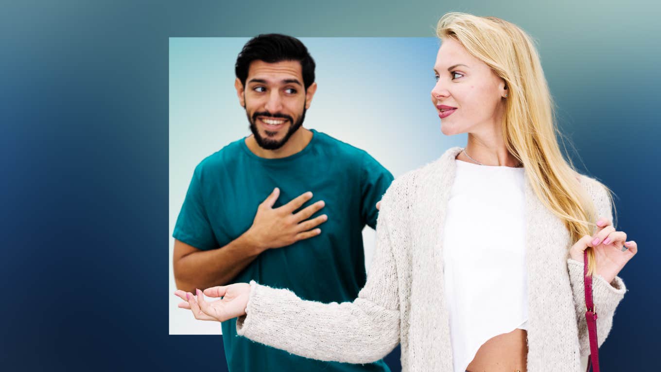 Ways to Approach a Woman Without Seeming Desperate Man approaching woman without seeming desperate