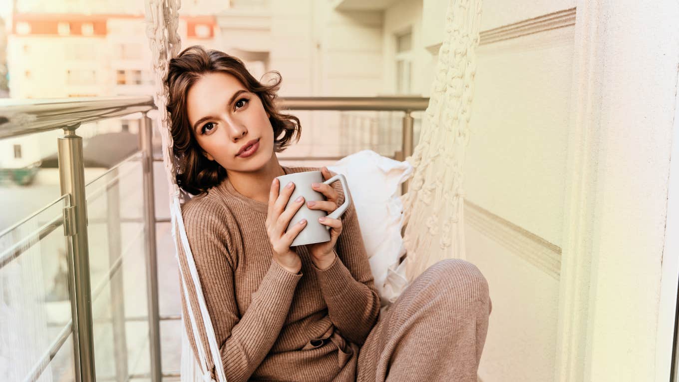 Ways To Start Your Day With Love & Gratitude Woman starting her day with gratitude, to attract love