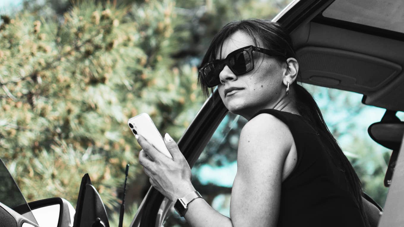 Woman handling divorce with dignity and class