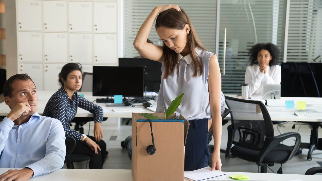 woman fired for bullying her coworkers